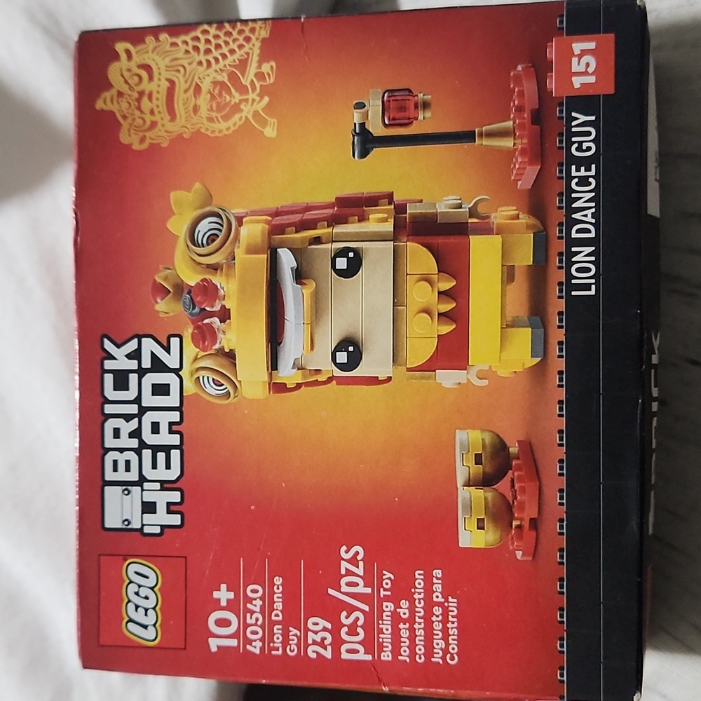 Lego brick headz